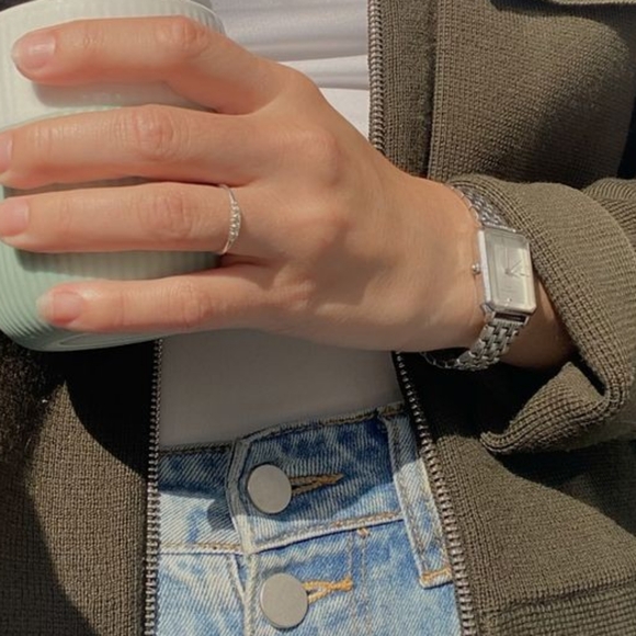 Mixed Metal Woman's Watch - Picture 2 of 5